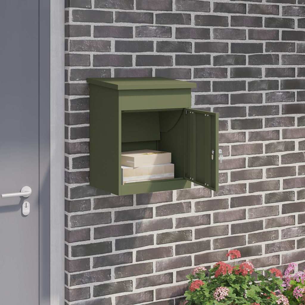 vidaXL Pakket Inwerpkoker met opslag Zwart 47.5 x 38 x 59 cm Staal