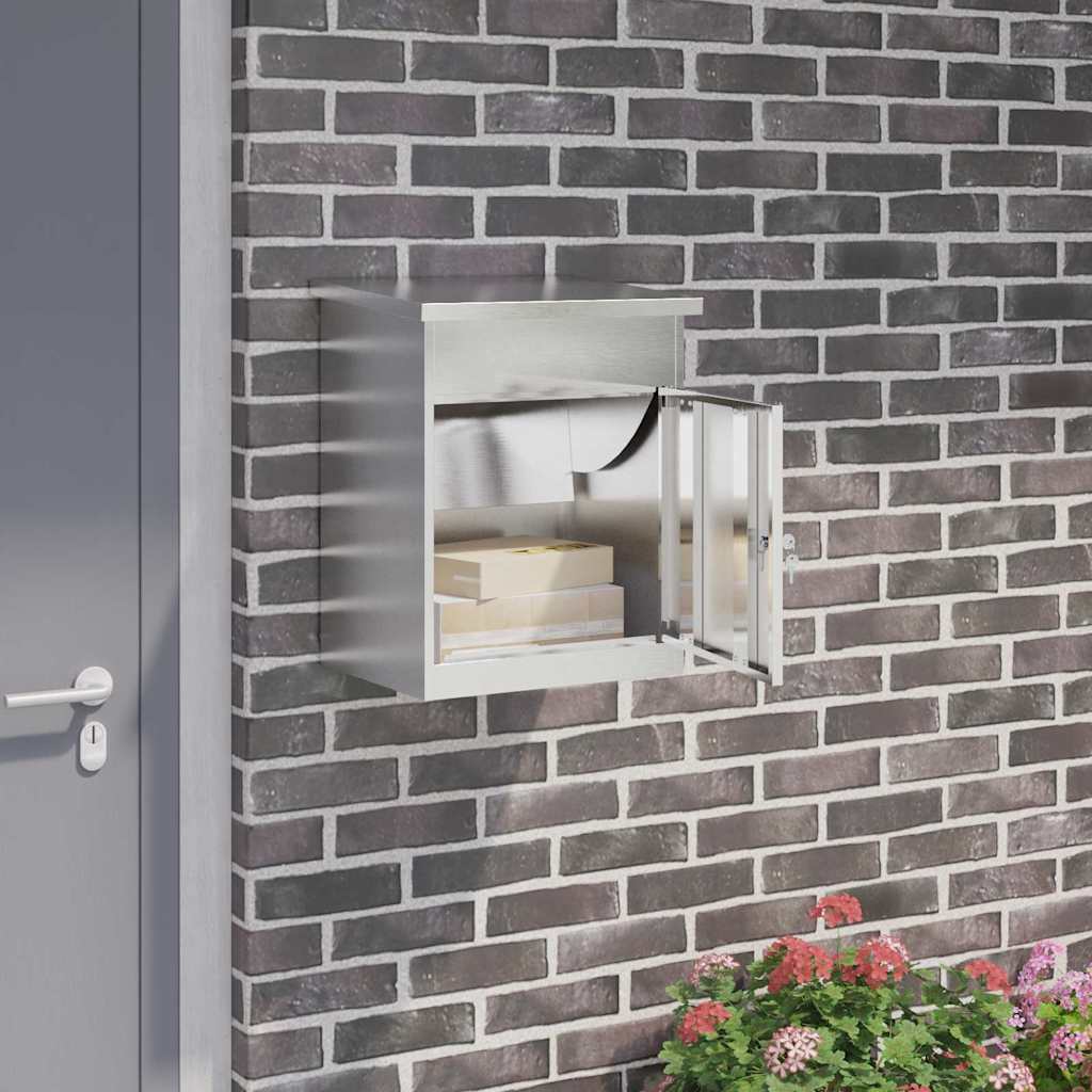 vidaXL Pakket Inwerpkoker met opslag Zwart 47.5 x 38 x 59 cm Staal