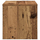 vidaXL Nachtkastje 40x30x30 cm bewerkt hout wit