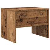 vidaXL Nachtkastje 40x30x30 cm bewerkt hout wit