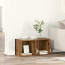 vidaXL Tv-meubel 37x35x37 cm bewerkt hout wit