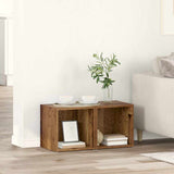vidaXL Tv-meubel 37x35x37 cm bewerkt hout wit