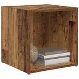 vidaXL Tv-meubel 37x35x37 cm bewerkt hout wit