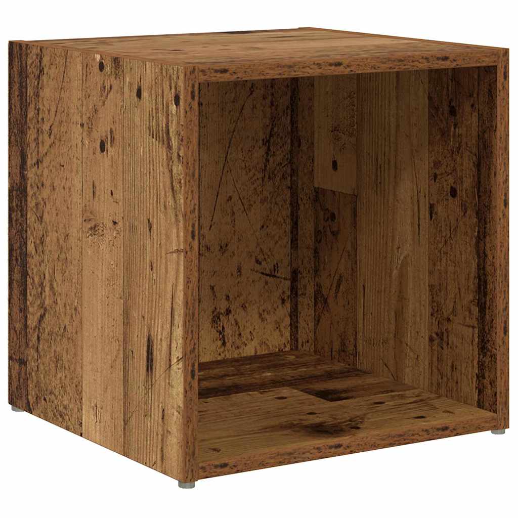 vidaXL Tv-meubel 37x35x37 cm bewerkt hout wit