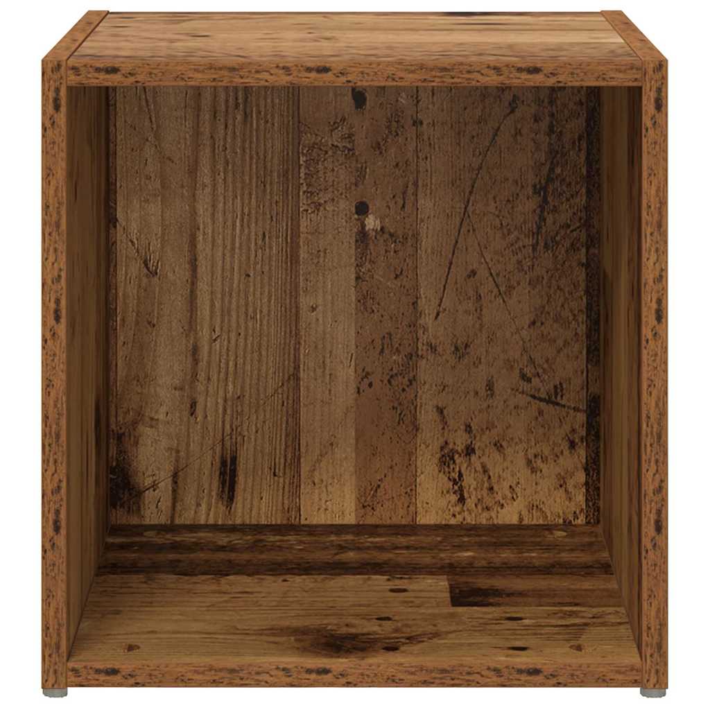 vidaXL Tv-meubel 37x35x37 cm bewerkt hout wit