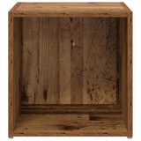 vidaXL Tv-meubel 37x35x37 cm bewerkt hout wit