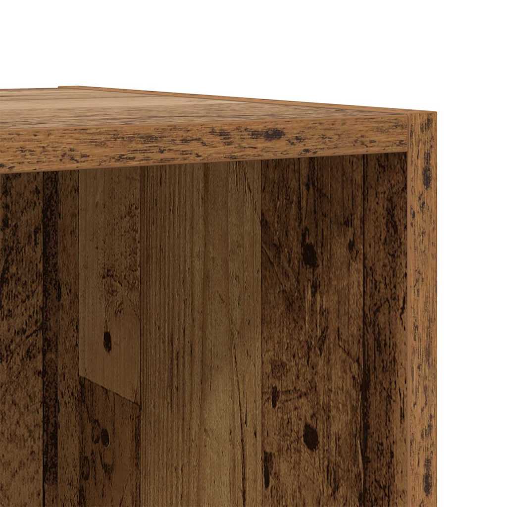 vidaXL Tv-meubel 37x35x37 cm bewerkt hout wit
