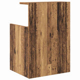 vidaXL Nachtkastje 40x35x60 cm bewerkt hout wit
