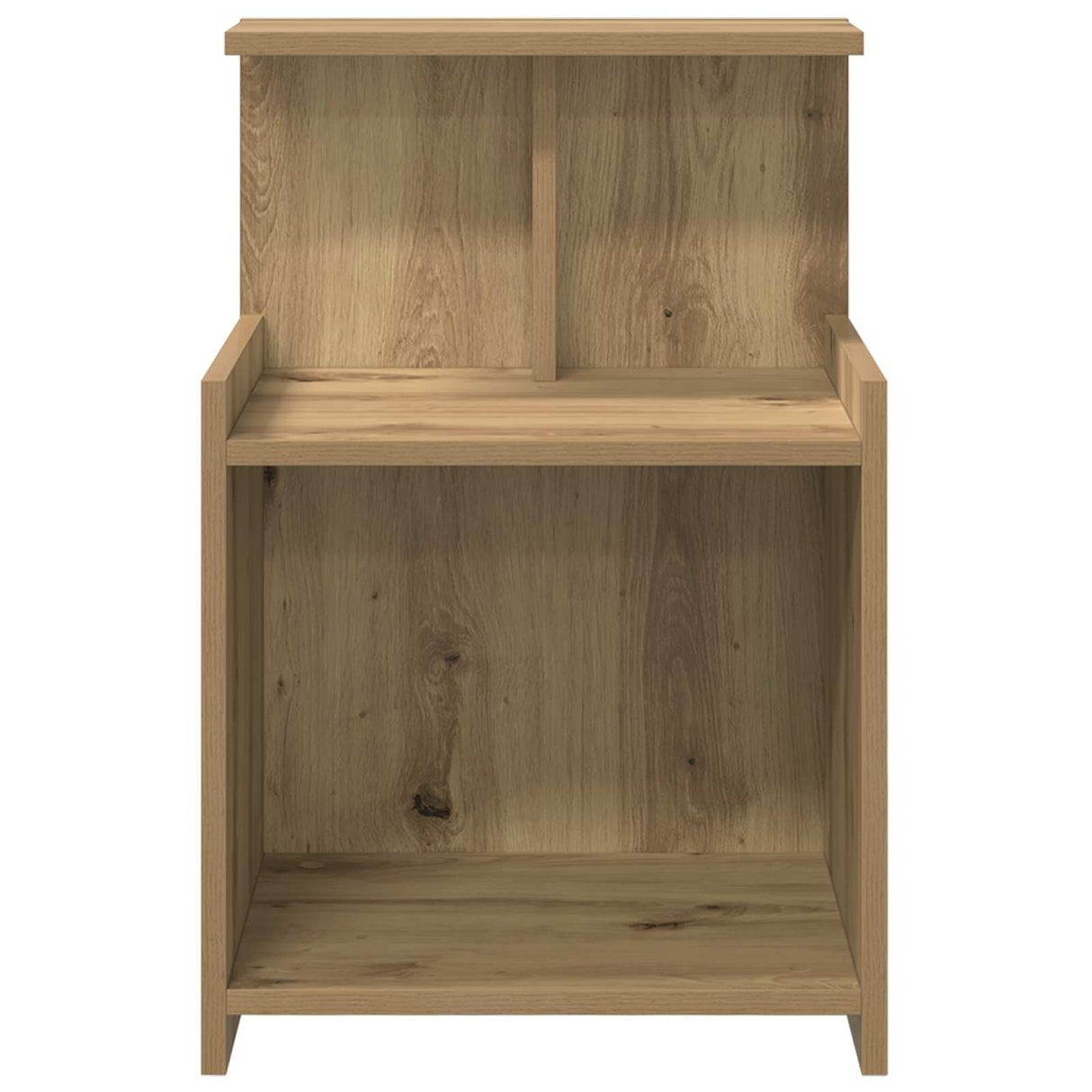 vidaXL Nachtkastje 40x35x60 cm bewerkt hout wit