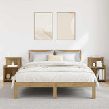 vidaXL Nachtkastje 40x35x60 cm bewerkt hout wit