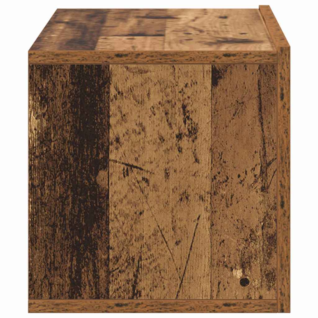 vidaXL Tv-hangmeubel 60x30x30 cm wit