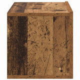 vidaXL Tv-hangmeubel 60x30x30 cm wit