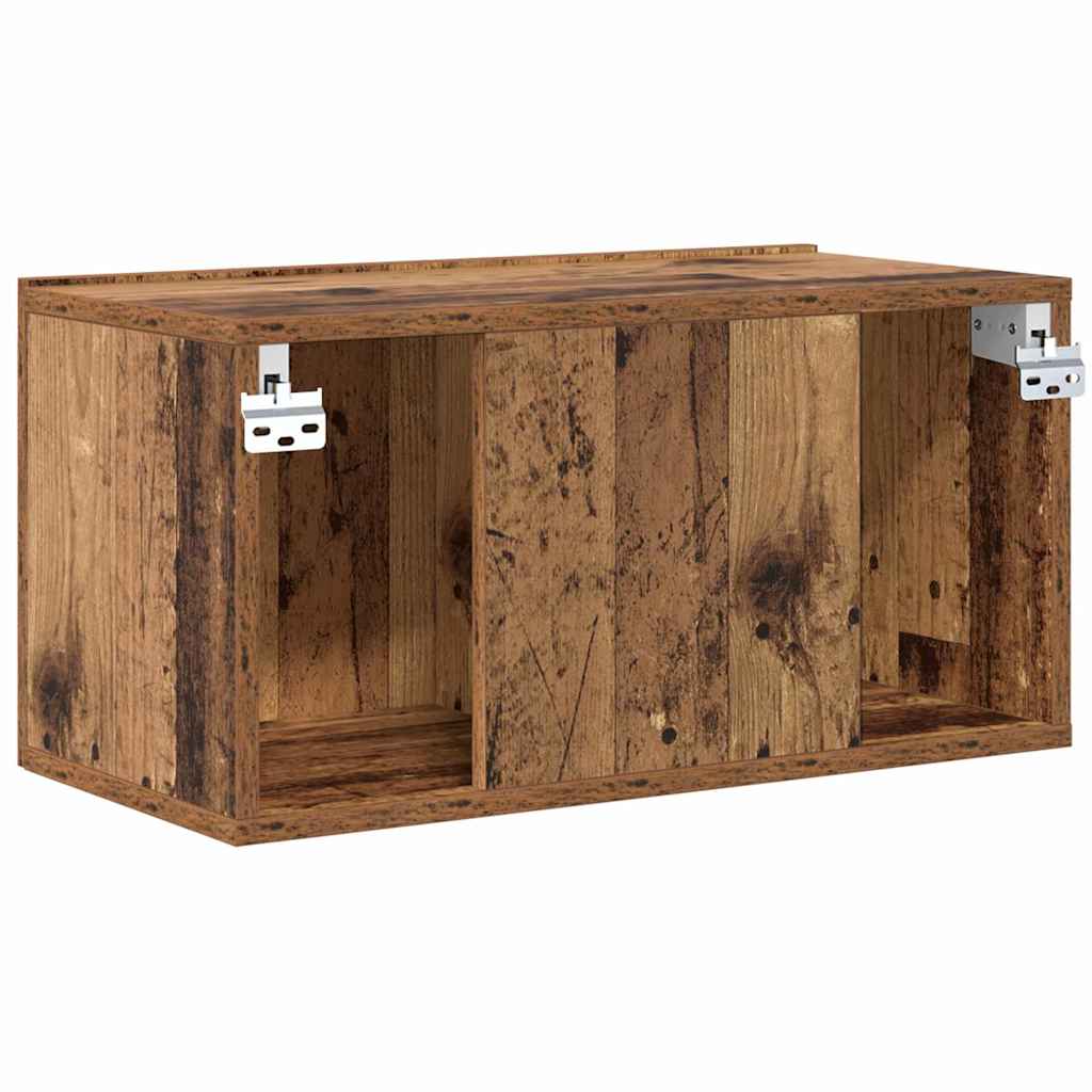vidaXL Tv-hangmeubel 60x30x30 cm wit