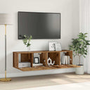 vidaXL Tv-hangmeubel 60x30x30 cm wit