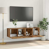 vidaXL Tv-hangmeubel 60x30x30 cm wit