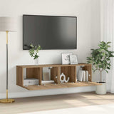 vidaXL Tv-hangmeubel 60x30x30 cm wit