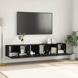 vidaXL Tv-hangmeubel 60x30x30 cm wit