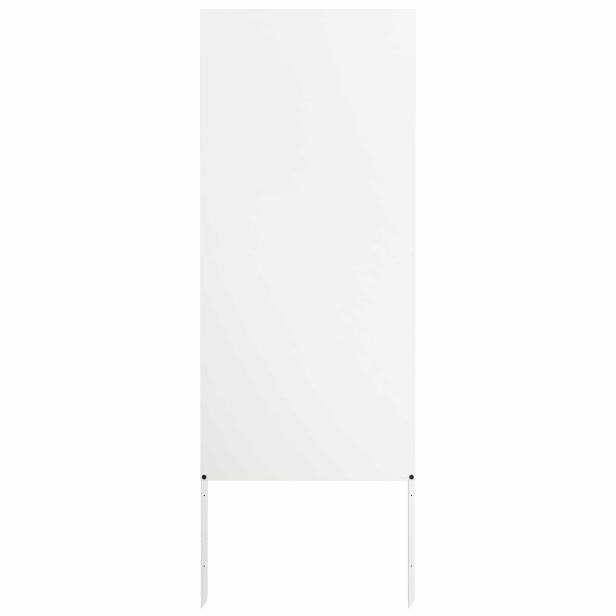 vidaXL Tuin Privacy Scherm Zwart 32 x 140 cm Koudgewalst staal