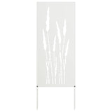 vidaXL Tuin Privacy Scherm Zwart 32 x 140 cm Koudgewalst staal