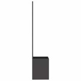 vidaXL Garden Privacy Screen Black 32 x 140 cm Cold-rolled steel