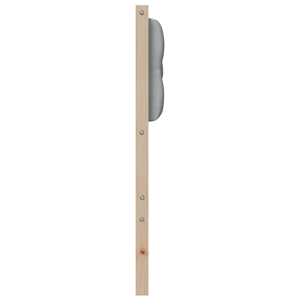 vidaXL Hoofdbord Anders Bruin en lichtgrijs 200 cm Massief grenenhout