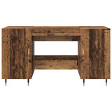 vidaXL Desk 140x50x75 cm engineered wood white