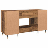vidaXL Desk 140x50x75 cm engineered wood white