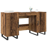 vidaXL Bureau 140x50x75 cm bewerkt hout wit