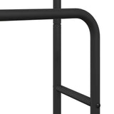 vidaXL Kledingrek met plank Oudhout 90 x 30 x 100,5 cm Bewerkt hout