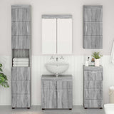vidaXL Badkamermeubel Set TULUM 2 pcs Wit 60 x 34 x 63 cm Bewerkt hout