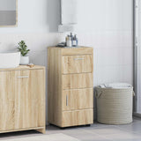 vidaXL Badkamermeubel Set TULUM 2 pcs Wit 60 x 34 x 63 cm Bewerkt hout