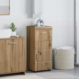 vidaXL Badkamermeubel Set TULUM 2 pcs Wit 60 x 34 x 63 cm Bewerkt hout