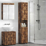 vidaXL Badkamermeubel Set TULUM 2 pcs Wit 60 x 34 x 63 cm Bewerkt hout