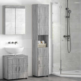 vidaXL Badkamermeubel Set TULUM 2 pcs Wit 60 x 34 x 63 cm Bewerkt hout