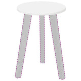 vidaXL Table Top White 30 x 30 x 1.5 cm Engineered Wood