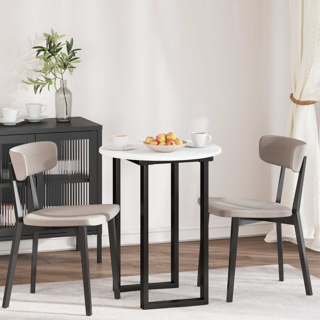vidaXL Table Top White 30 x 30 x 1.5 cm Engineered Wood