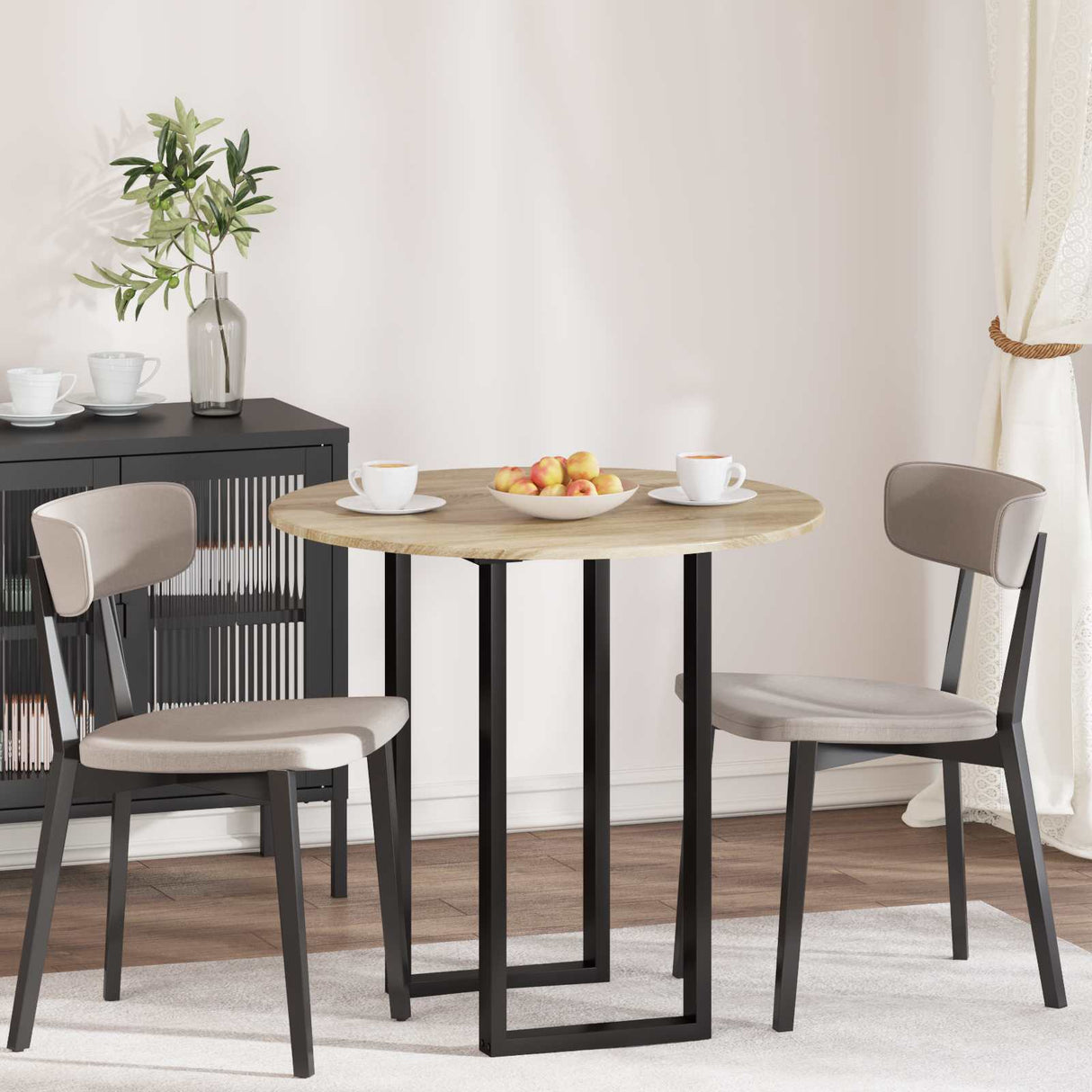 vidaXL Table Top White 30 x 30 x 1.5 cm Engineered Wood
