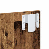 vidaXL Wall-Mounted Nightstand White