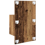 vidaXL Wall-Mounted Nightstand White