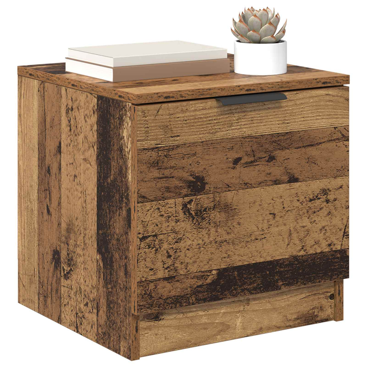 vidaXL Nachtkastjes 2 st 40x39x40 cm wit