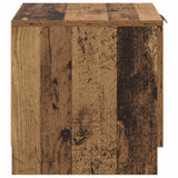 vidaXL Nachtkastjes 2 st 40x39x40 cm wit