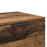 vidaXL Nachtkastjes 2 st bewerkt hout wit