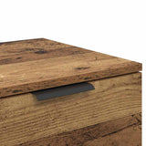 vidaXL Nachtkastjes 2 st bewerkt hout wit