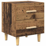vidaXL Nachtkastje 40x35x47,5 cm wit
