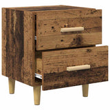 vidaXL Nachtkastje 40x35x47,5 cm wit