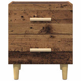 vidaXL Nachtkastje 40x35x47,5 cm wit