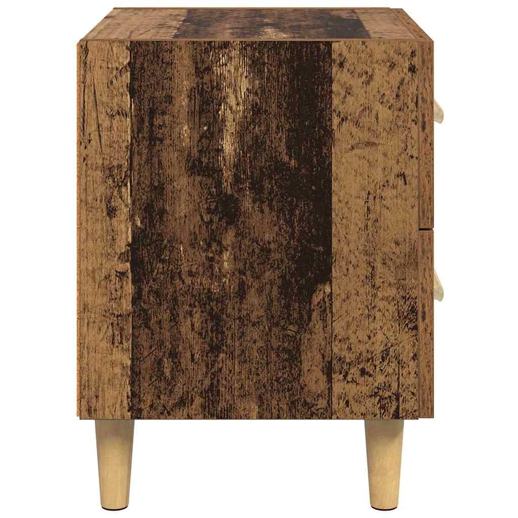vidaXL Nachtkastje 40x35x47,5 cm wit