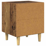 vidaXL Nachtkastje 40x35x47,5 cm wit