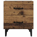 vidaXL Nachtkastje 40x35x47,5 cm wit