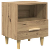 vidaXL Bedside Cabinet 40x35x47 cm White